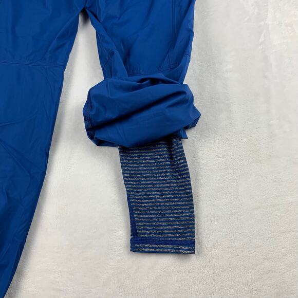 Lululemon Run Dog Runner Pant Womens 8 Limitless Blue Rulu Lined Stretch Glyde - Picture 10 of 14